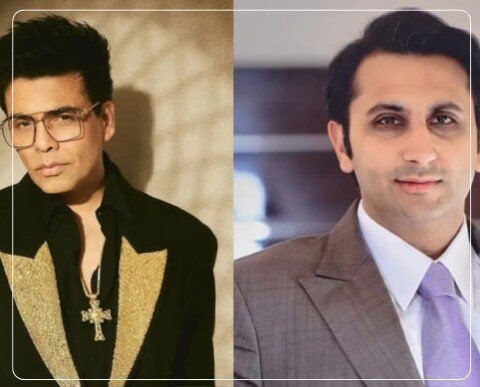 Adar Poonawalla & Karan Johar'