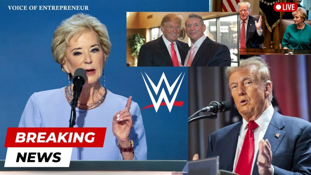 Linda McMahon & Donald Trump