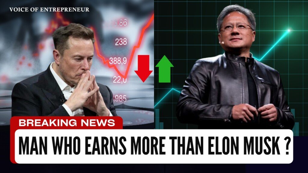 Elon Musk & Jensen Huang,