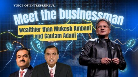 Mukesh Ambani and Gautam Adani, Jensen Huang