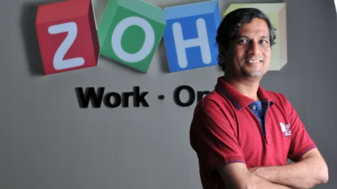 Zoho CEO Sridhar Vembu