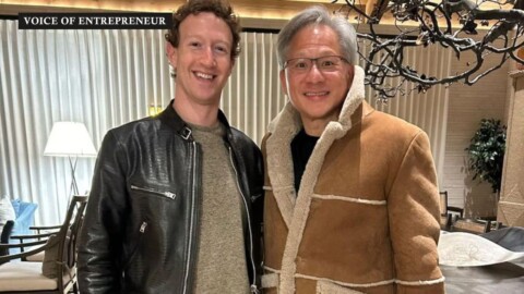 Mark Zuckerberg & CEO Jensen Huang