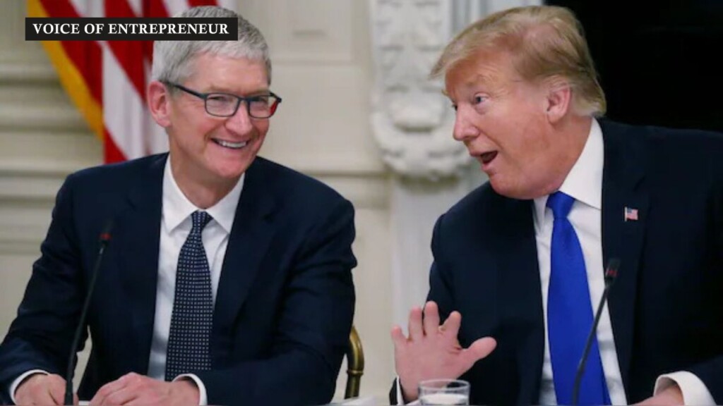 CEO Tim Cook & Donald Trump